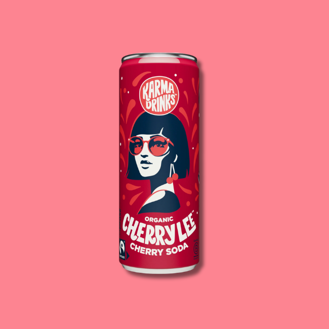 Karma Organic Soda - Cherry Lee (24x250ml)