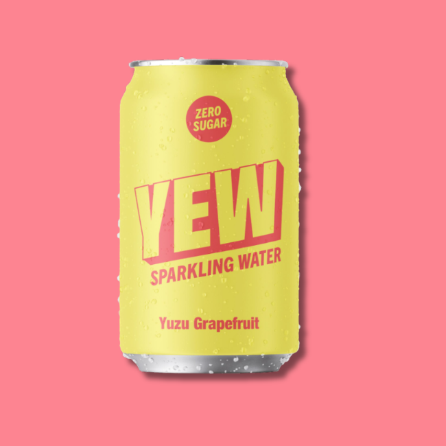 YEW Sparkling Water - Yuzu Grapefruit (12x330ml)