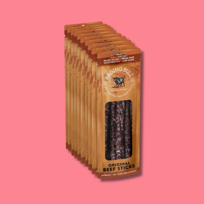 Raging Bull Beef Sticks - Original (15x40g)