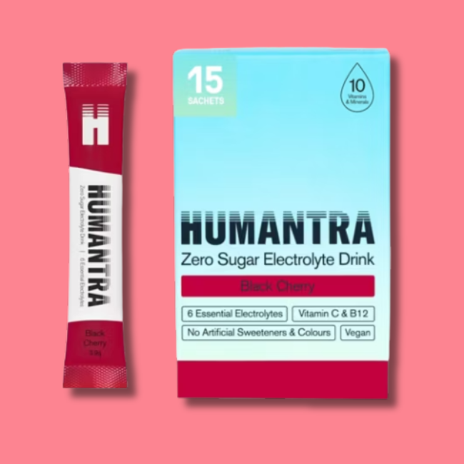 Humantra - Electrolyte Sachets -Black Cherry (15 sticks)