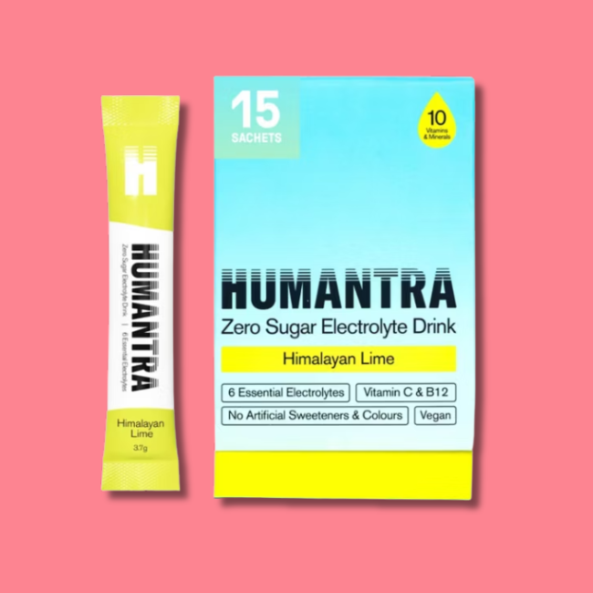 Humantra - Electrolyte Sachets -Himalayan Lime (15 sticks)