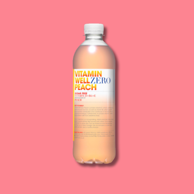 Vitamin Well Vitamin Water - Zero Peach