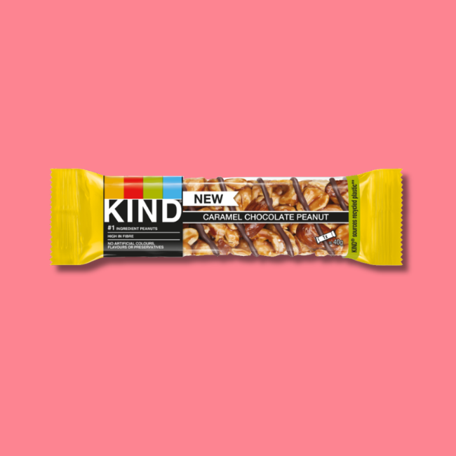 KIND Snacks - Whole Nut Bars - Caramel Chocolate Peanut