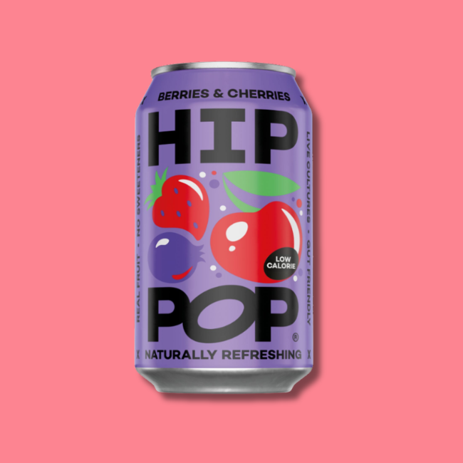 Hip Pop - Living Soda -  Berries and Cherries