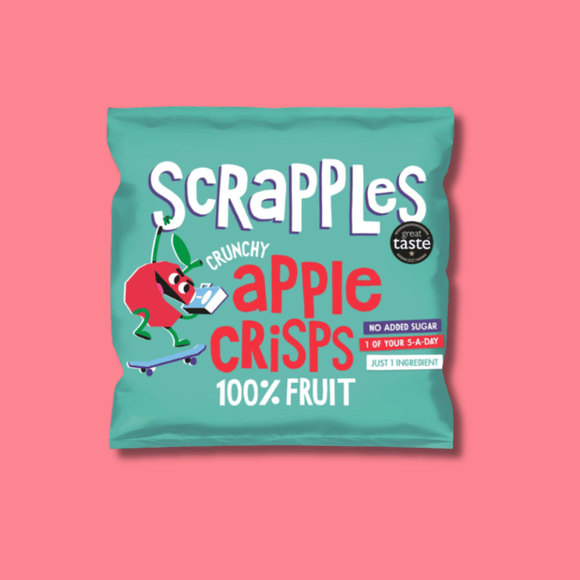 Scrapples Air Dried Apple Crisps - Apple (15x12g)