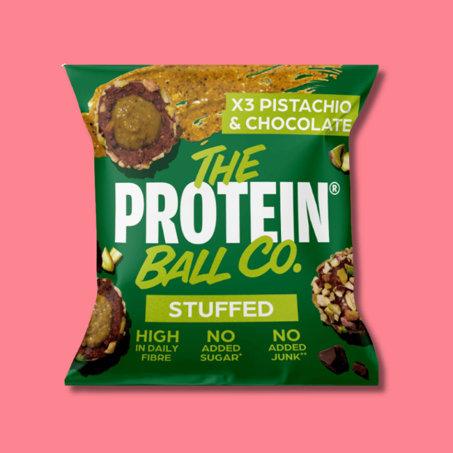 The Protein Ball Co Stuffed Protein Balls - Pistachio & Chocolate (10x36g)