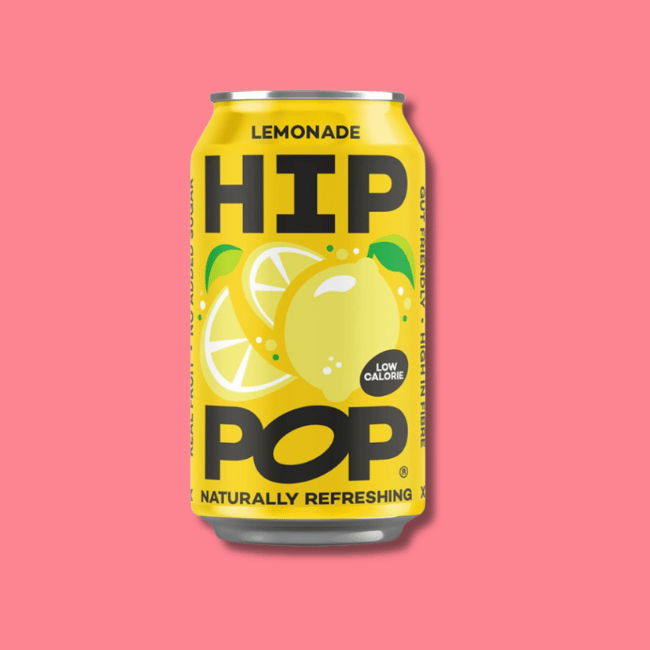 Hip Pop Living Soda - Lemonade (12x330ml)