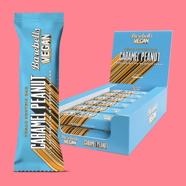 Barebells - Vegan Protein Bars - Caramel Peanut