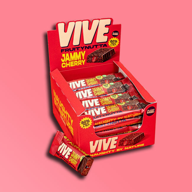 Vive Fruity Nutta  - Jammy Cherry Bar