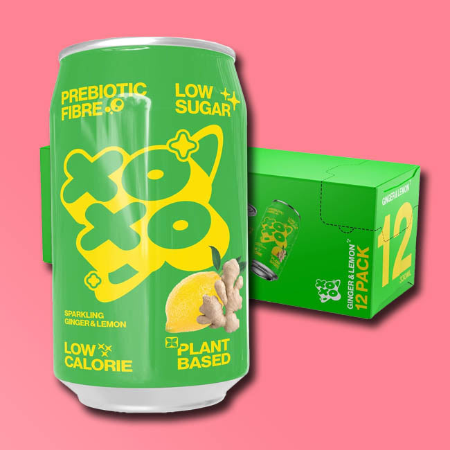 XOXO - Prebiotic Soda - Ginger & Lemon