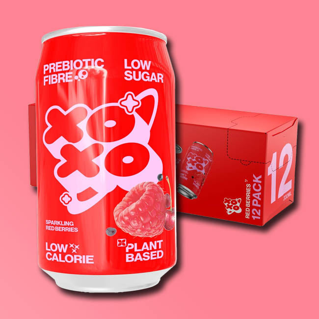 XOXO - Prebiotic Soda - Red Berry