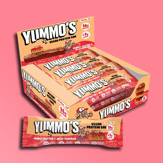 Yummo's - Vegan Protein Bar - Peanut Butter & Jelly