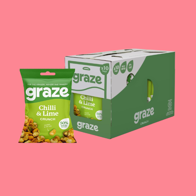 Graze On The Go Bag- Chilli & Lime