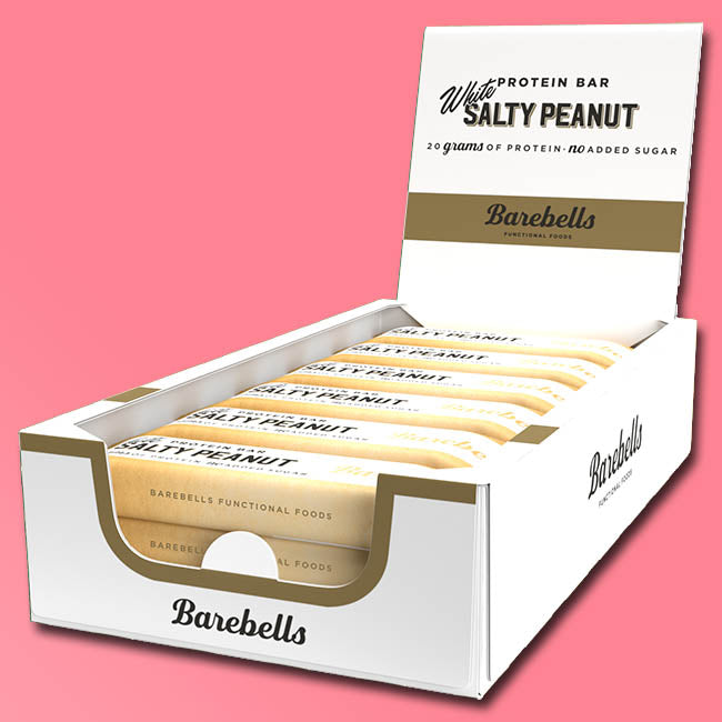 Barebells - Protein Bars - White Chocolate Salty Peanut
