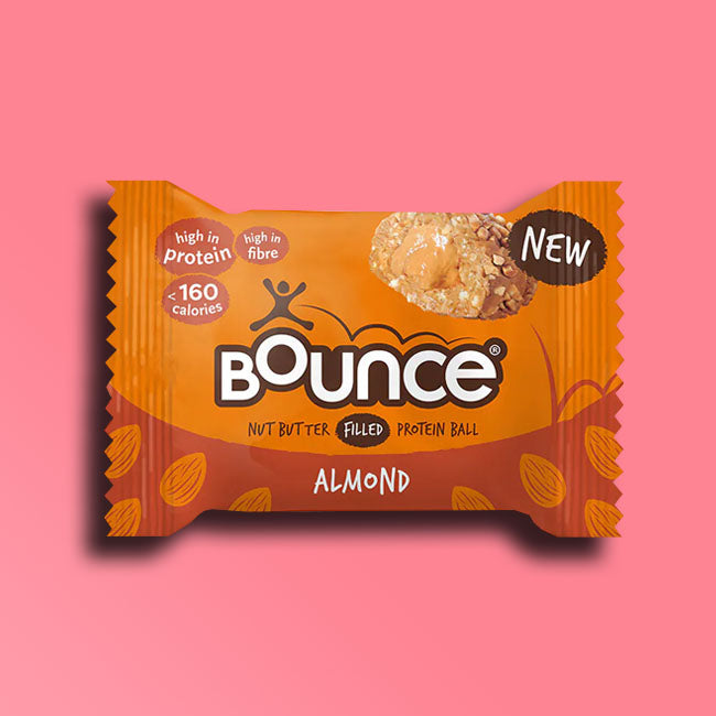 Bounce Nut Butter Filled Protein Balls Almond — Snackfully