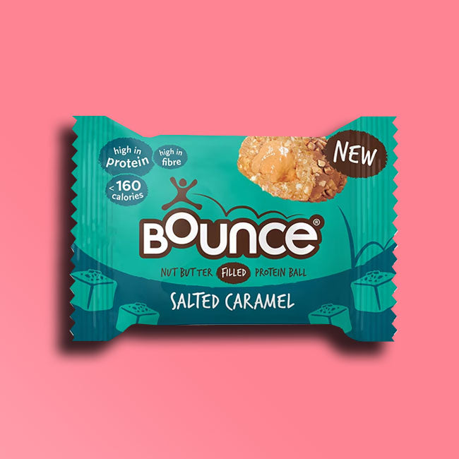 Bounce Nut Butter Filled Protein Balls Salted Caramel — Snackfully