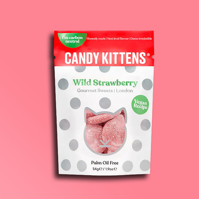 Candy Kittens - Gourmet Sweets Little Bags - Wild Strawberry