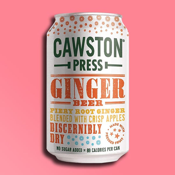Dalston's Ginger Beer 24 Cans, Real Pressed Ginger