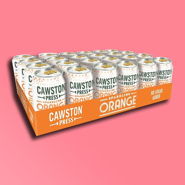 Cawston Press - Sparkling Fruit Drinks - Orange