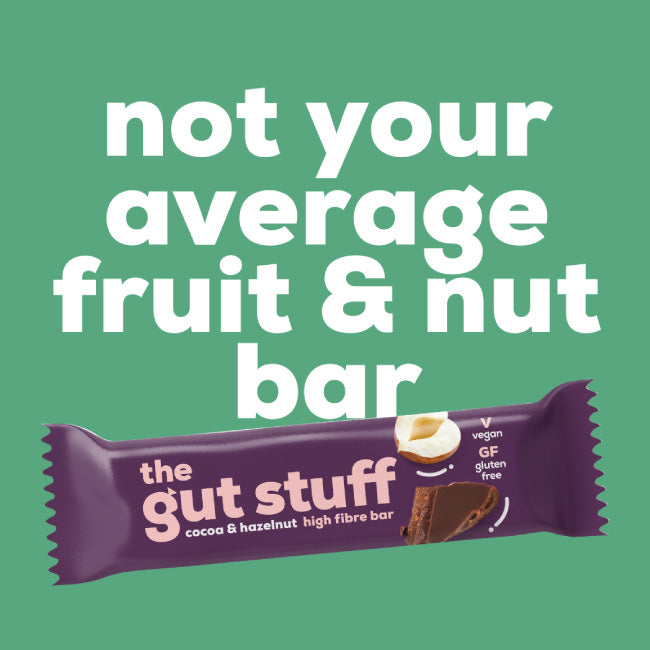 The Gut Stuff - High Fibre Snack Bars - Cocoa & Hazelnut