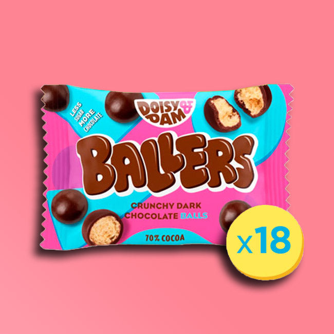 Doisy & Dam - Crunchy Dark Chocolate Balls - Ballers