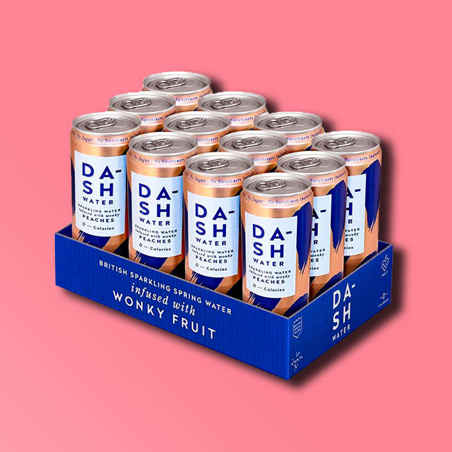Dash Water Mixed Pack - 16 x Flavoured Sparkling Spring Water