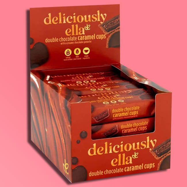Deliciously Ella - Caramel Cups - Double Choc Caramel