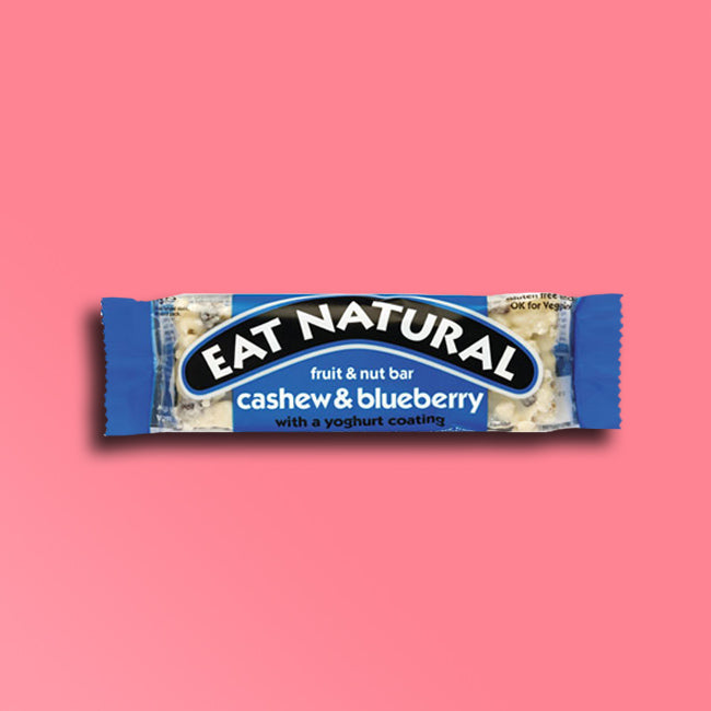 Eat Natural - Fruit & Nut Snack Bars - Cashews, Blueberries & Yoghurt