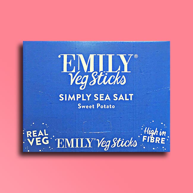 Emily  - Sweet Potato Sticks - Sea Salt