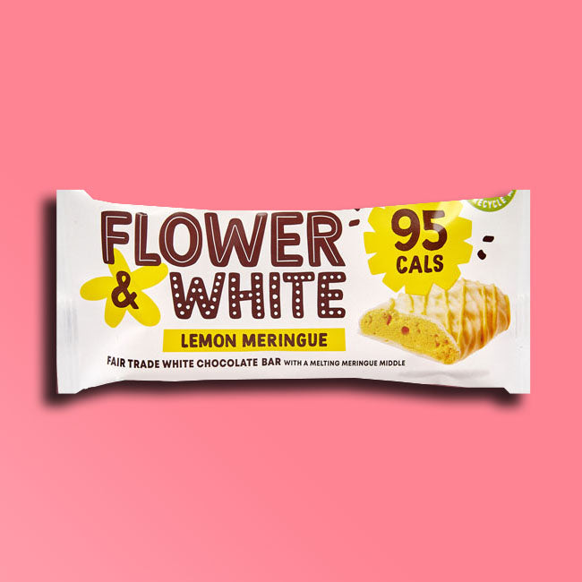 Flower & White - Meringue Bar - Lemon