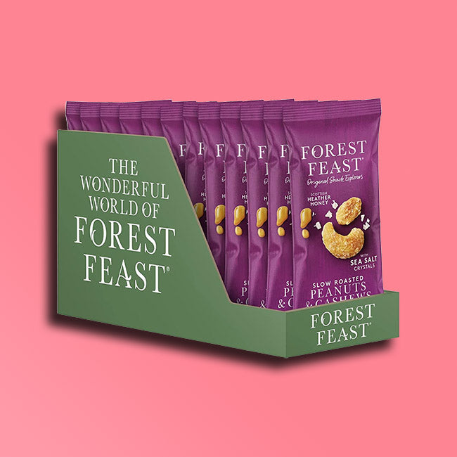Forest Snacks Forest Feast - Nut Snacks - Heather Honey Cashews & Peanuts — Snackfully