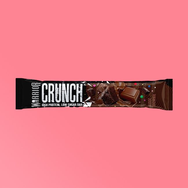 Warrior Crunch Protein Bars - Fudge Brownie