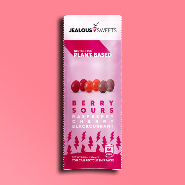 Jealous Sweets - Snack Size Vegan Sweets  - Berry Sours