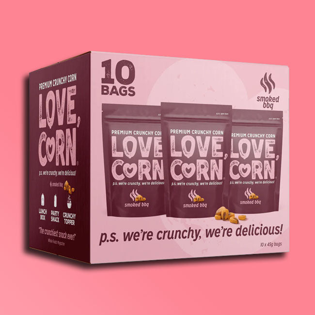 Love Corn - Roasted Corn Snacks - BBQ