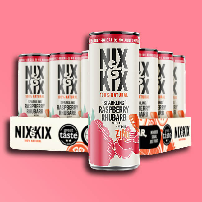 Nix & Kix - Raspberry & Rhubarb