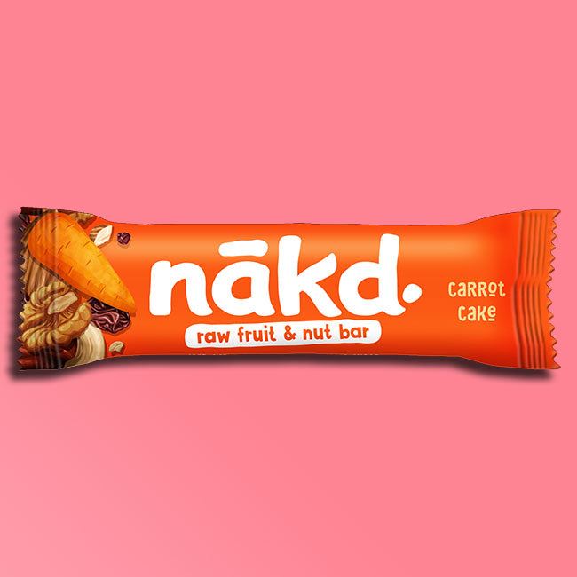 Nakd - Fruit & Nut Snack Bars - Carrot Cake