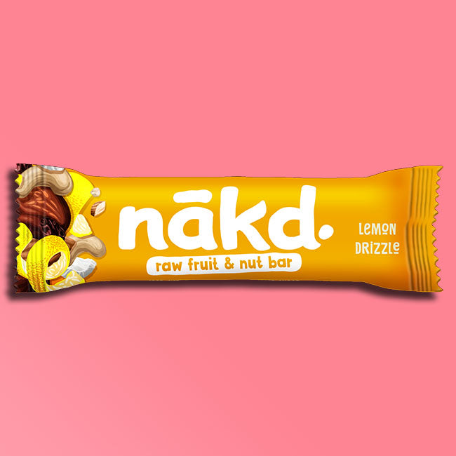 Nakd - Fruit & Nut Snack Bars - Lemon Drizzle