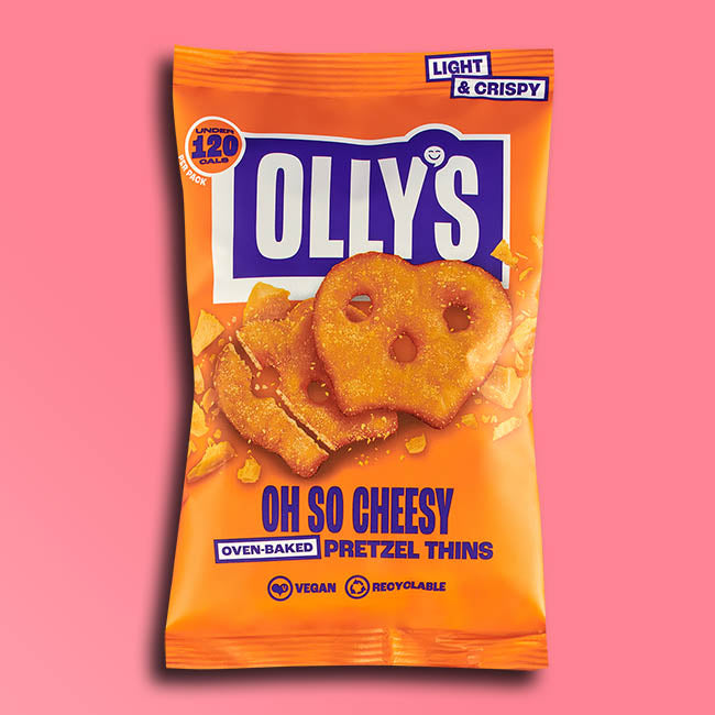 Olly's - Pretzel Thins - Oh So Cheesy