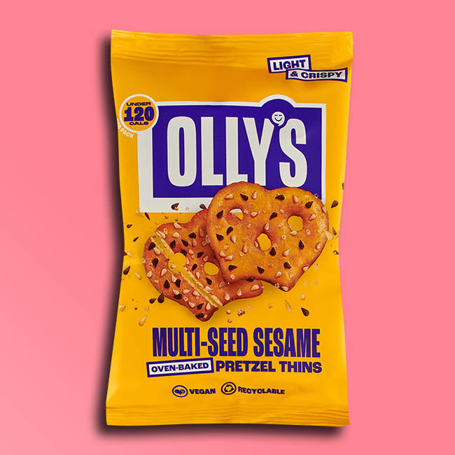 Olly's - Pretzel Thins - Multiseed Sesame