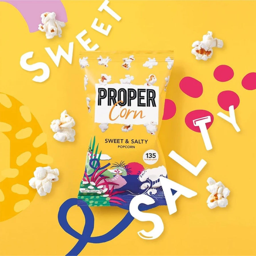 Proper Sweets Propercorn - Flavoured Popcorn - Sweet & Salty — Snackfully