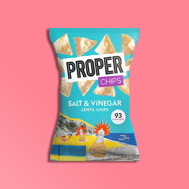 Properchips - Lentil Chips - Salt & Vinegar
