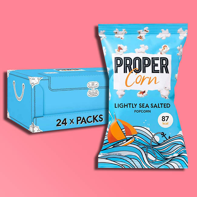 Propercorn - Flavoured Popcorn - Lightly Sea Salted