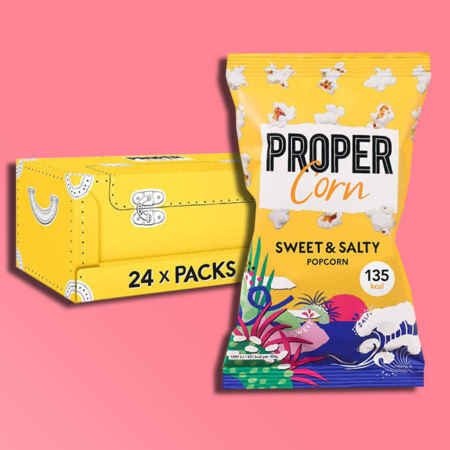 Propercorn - Flavoured Popcorn - Sweet & Salty — Snackfully