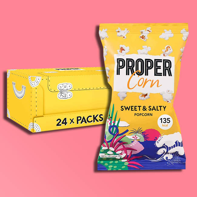 Propercorn - Flavoured Popcorn - Sweet & Salty