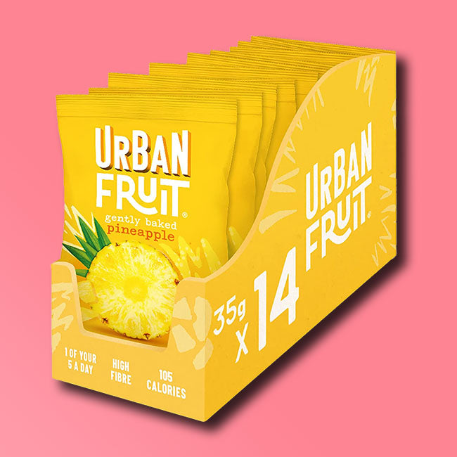 Urban Fruit - Dried Fruit Snack Packs - Pineapple