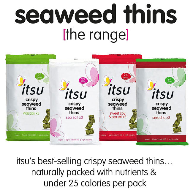 Itsu - Seaweed Thins - Sweet Soy & Sea Salt